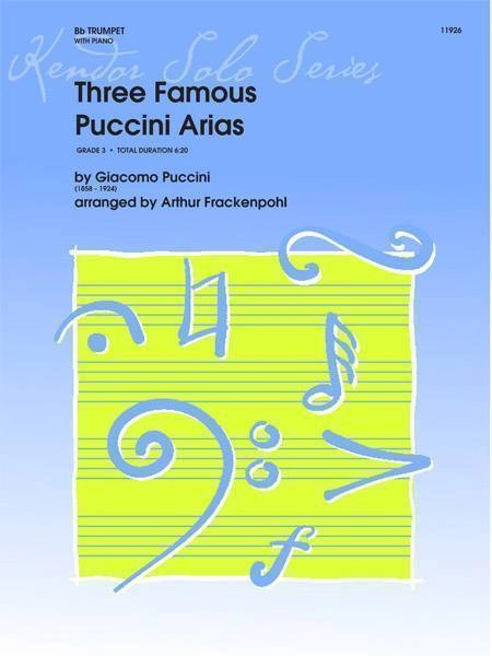 Three Famous Puccini Arias