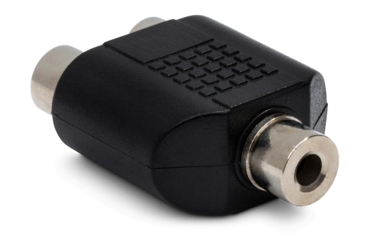 3.5mm TRS to Dual RCA Coupler