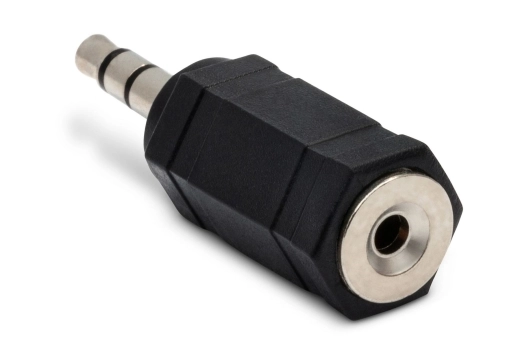 Adapter, 2.5mm TRS to 3.5mm TRS