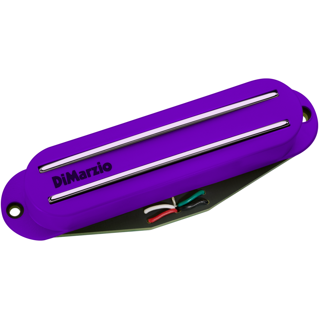 The Chopper Strat Pickup - Purple with Nickel Poles