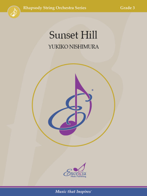 Excelcia Music Publishing - Sunset Hill - Nishimura - String Orchestra - Gr. 3