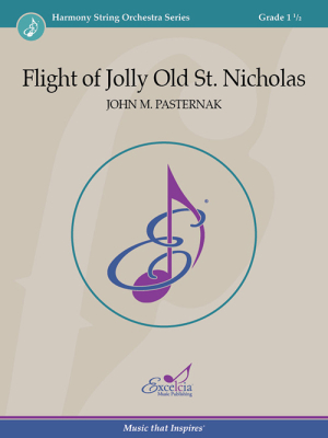Excelcia Music Publishing - Flight of Jolly Old St. Nicholas - Pasternak - String Orchestra - Gr. 1.5