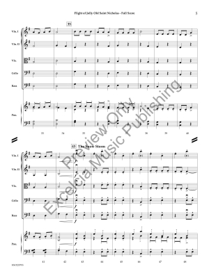 Flight of Jolly Old St. Nicholas - Pasternak - String Orchestra - Gr. 1.5