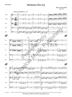 Mistletoe Mix-Up - Donahoe - String Orchestra - Gr. 3
