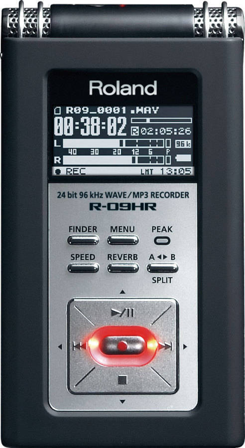 Roland - R-09HR - WAVE/MP3 Recorder