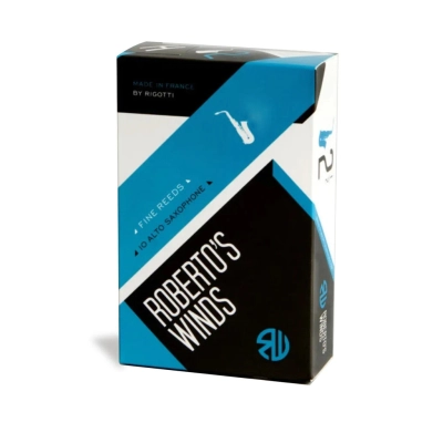 Robertos Winds - Alto Saxophone Reeds, 4 Medium - 10/Box