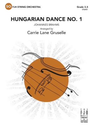 FJH Music Company - Hungarian Dance No.1 Brahms, Gruselle Orchestre  cordes Niveau3,5