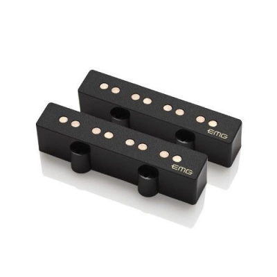 EMG - JV-HZ Passive Vintage Style Bass Pickup Set - Black