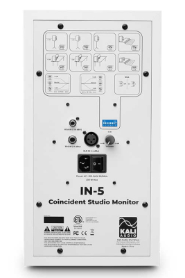 IN-5 5\'\' Powered Studio Monitor - White (Single)