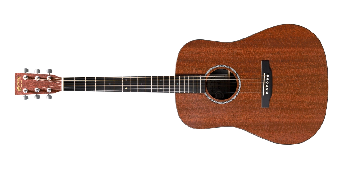 D-X1E Figured Mahogany HPL Dreadnought Acoustic/Electric Guitar with Gigbag - Left-Handed