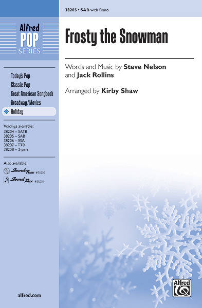 Frosty the Snowman - Nelson/Rollins/Shaw - SAB