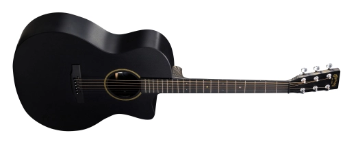 GPC-X1E Grand Performance Black HPL Acoustic/Electric Guitar with Gigbag