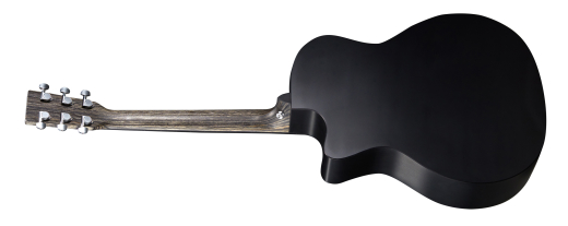 GPC-X1E Grand Performance Black HPL Acoustic/Electric Guitar with Gigbag