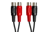 Dual Midi Cable 5-pin to DIN to Same, 3 M