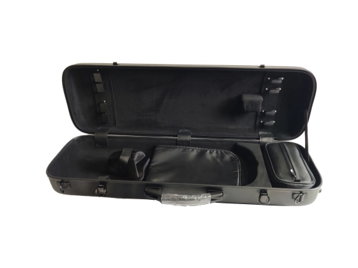 Oblong 4/4 Violin Case - Black Pebble