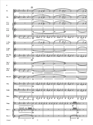 Rider of the Mountain - Choi - Concert Band Full Score - Gr. 2