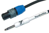 Yorkville - DLX Series SP2 to 1/4-inch 16G Speaker Cable - 25 foot