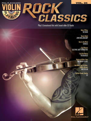 Hal Leonard - Rock Classics: Violin Play-Along Volume 24 - Book/CD