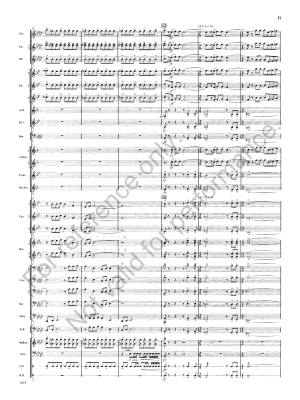 Three Folk Miniatures - Jutras - Concert Band Full Score - Gr. 3