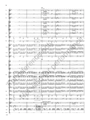 Three Folk Miniatures - Jutras - Concert Band Full Score - Gr. 3