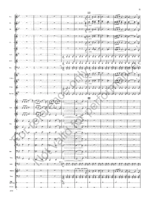 Three Folk Miniatures - Jutras - Concert Band Full Score - Gr. 3