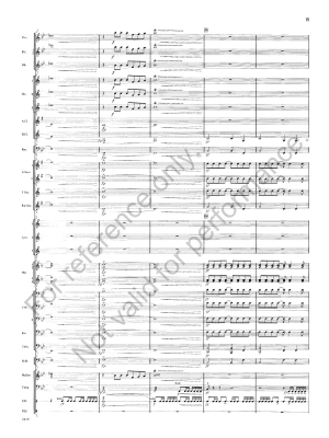 Three Folk Miniatures - Jutras - Concert Band Full Score - Gr. 3