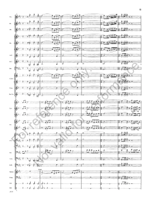 Three Folk Miniatures - Jutras - Concert Band Full Score - Gr. 3