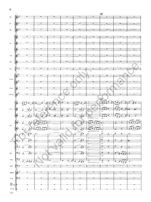 Three Folk Miniatures - Jutras - Concert Band Full Score - Gr. 3