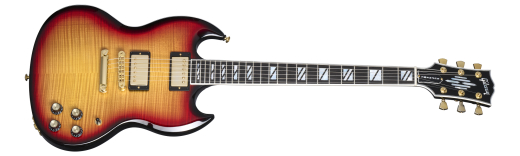 Gibson - Guitare lectrique SG Supreme (fini Fireburst, tui rigide inclus)