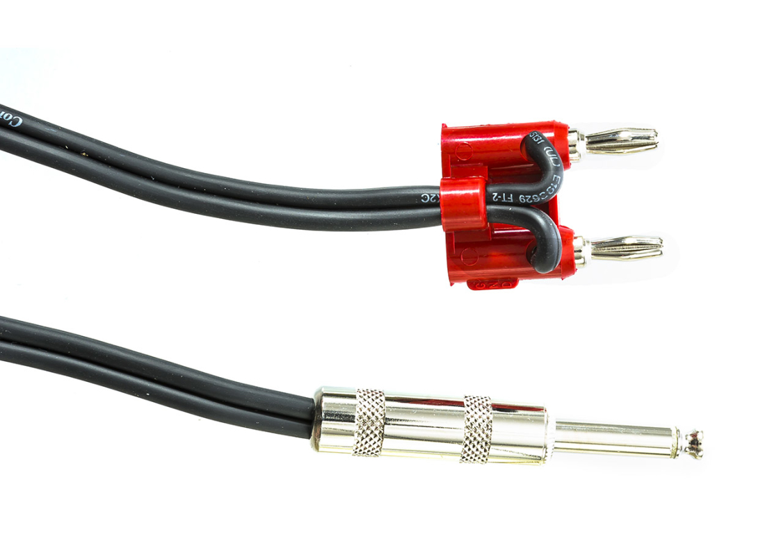 Standard Series Speaker Cable - 16G BNA to 1/4-inch - 25 foot