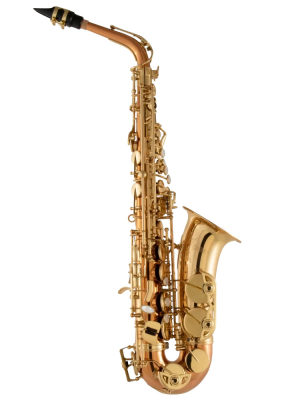 SAS411C Intermediate Alto Saxophone with Case - Copper Finish