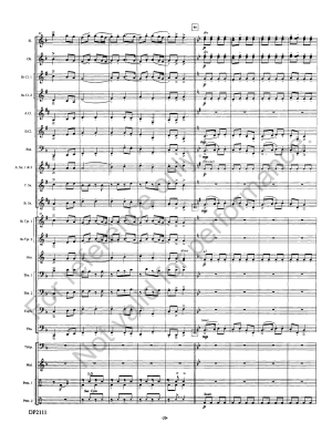 The Voyageurs - La Plante - Concert Band Full Score - Gr. 2.5