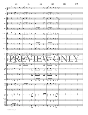 Western Fair - Meeboer - Concert Band Full Score - Gr. 1.5