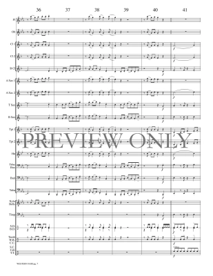 Western Fair - Meeboer - Concert Band Full Score - Gr. 1.5