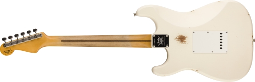 Limited Edition Fat 1954 Stratocaster Relic with Closet Classic Hardware, 1-Piece Quartersawn Maple Neck Fingerboard - Aged Arctic White