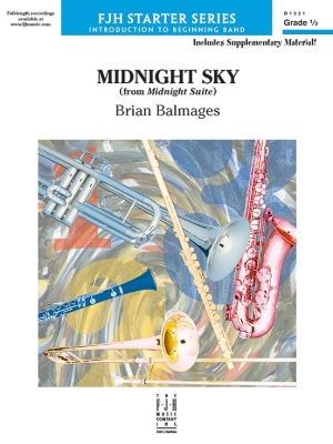 FJH Music Company - Midnight Sky (from Midnight Suite) - Balmages - Concert Band - Gr. 0.5