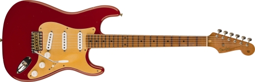Fender Custom Shop - Stratocaster Journeyman Relic Roasted1954 en srie limite (fini Cimarron Red, touche en rable torrfi monobloc sci sur quartier)