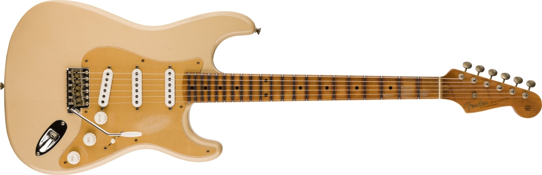 Limited Edition 1954 Roasted Stratocaster Journeyman Relic, 1-Piece Roasted Quarterswan Maple Fingerboard - Desert Sand