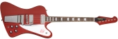 Epiphone - 1963 Firebird V Electric Guitar with Hardshell Case - Ember Red