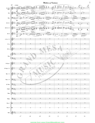 Matters of Kindness - Kristofferson - Concert Band Full Score - Gr. 3