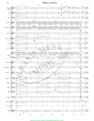 Matters of Kindness - Kristofferson - Concert Band Full Score - Gr. 3