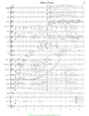 Matters of Kindness - Kristofferson - Concert Band Full Score - Gr. 3