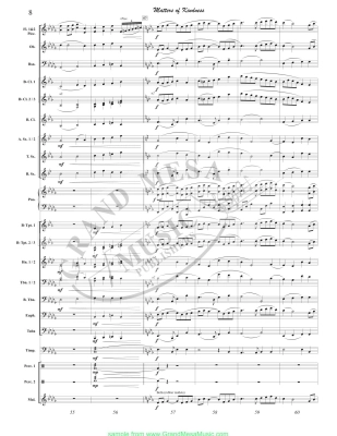 Matters of Kindness - Kristofferson - Concert Band Full Score - Gr. 3