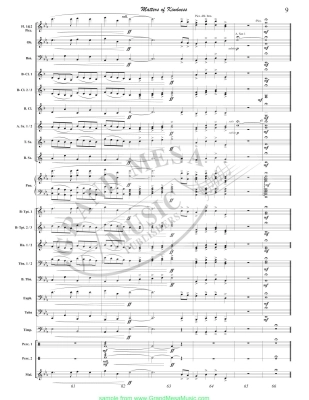 Matters of Kindness - Kristofferson - Concert Band Full Score - Gr. 3