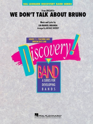 Hal Leonard - We Dont Talk About Bruno - Miranda/Sweeney - Concert Band - Gr. 1.5