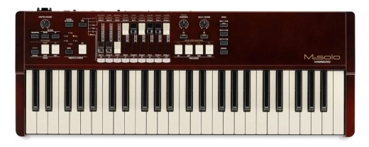 Hammond - MSOLO 49-Key Portable Organ - Burgundy