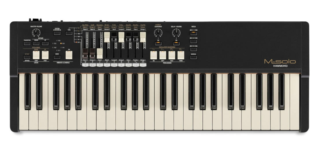 Hammond M-solo アナログシンセサイザー 49鍵 Hammond M-solo アナログシンセサイザー 49鍵