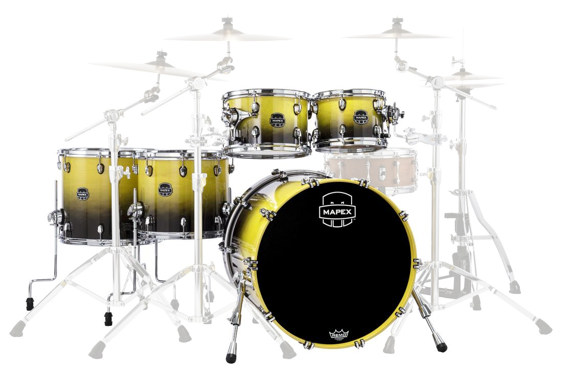 Saturn Renew 5-Piece Shell Pack (22,10,12,14,16) - Sulfur Fade