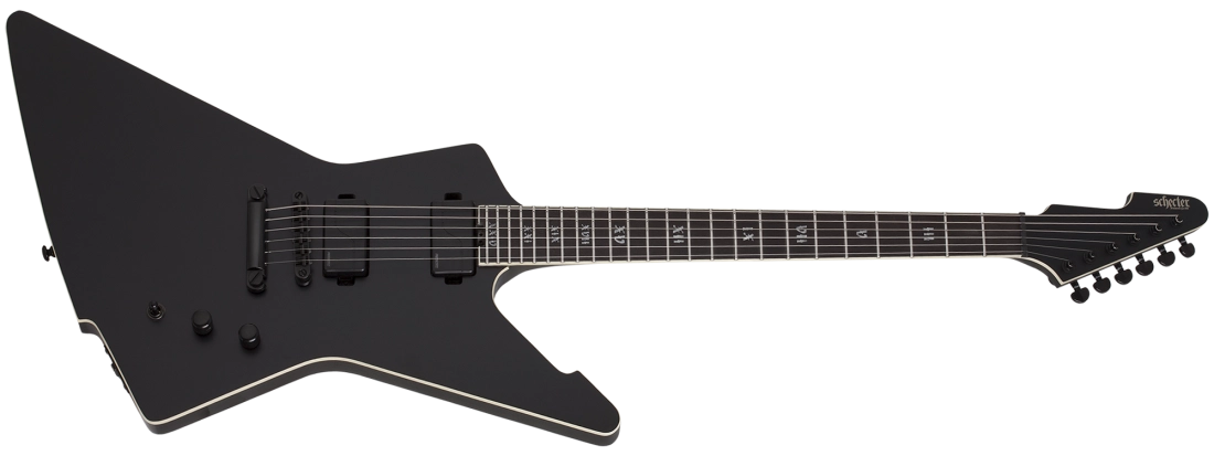 E-1 SLS Evil Twin Electric Guitar - Satin Black