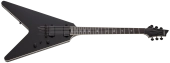 Schecter - V-1 SLS Elite Evil Twin Electric Guitar - Satin Black